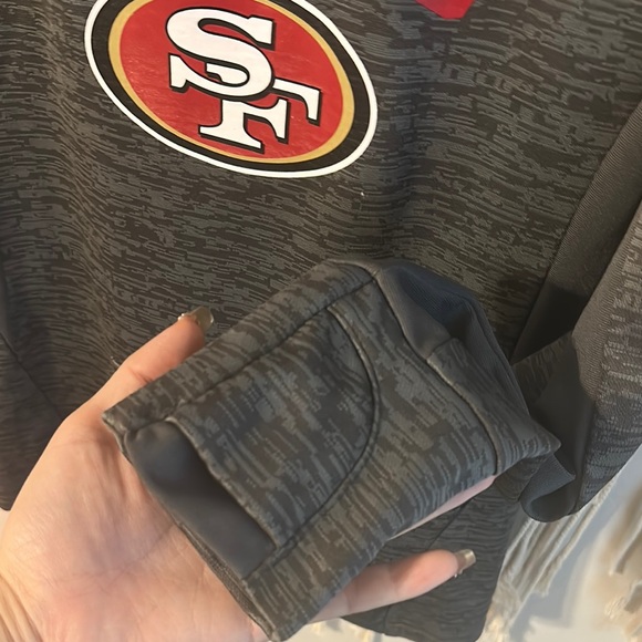 San Francisco 49ers Gray Hoodie - Picture 4 of 8